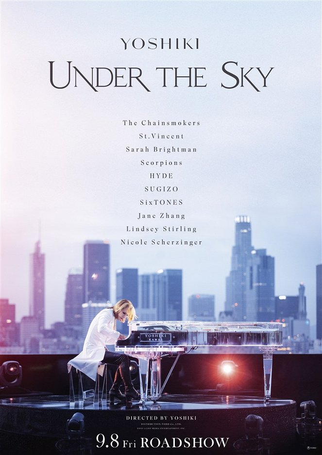 Yoshiki: Under the Sky - Cartazes