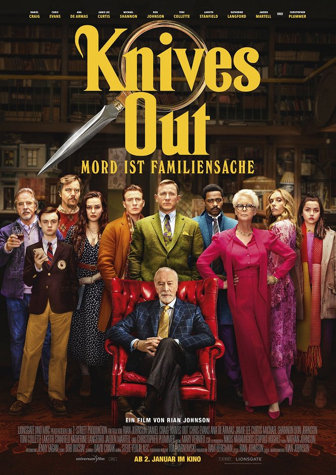 Knives Out – Mord ist Familiensache - Plakate