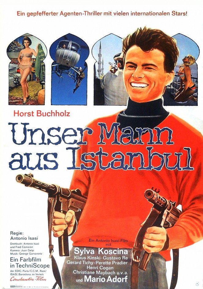 Dobrodruh z Istanbulu - Plakáty