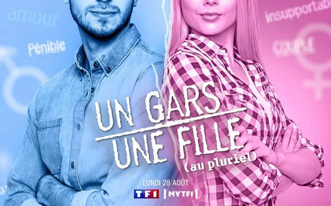 Un gars, une fille (au pluriel) - Carteles