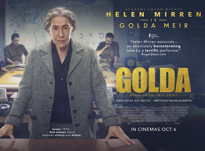 Golda - Železná lady Izraele - Plakáty
