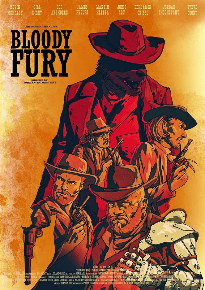 Bloody Fury - Plakate