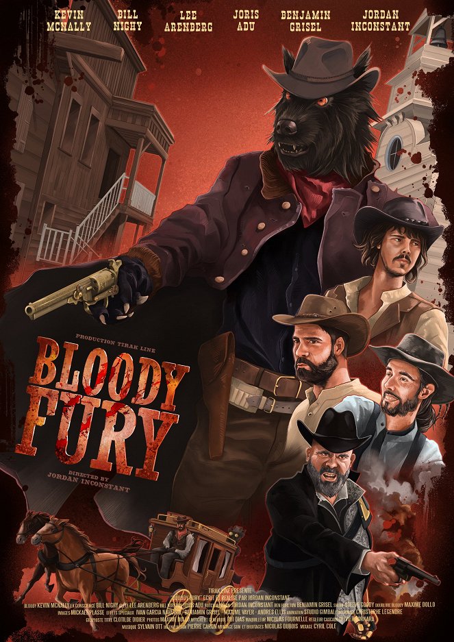 Bloody Fury - Affiches