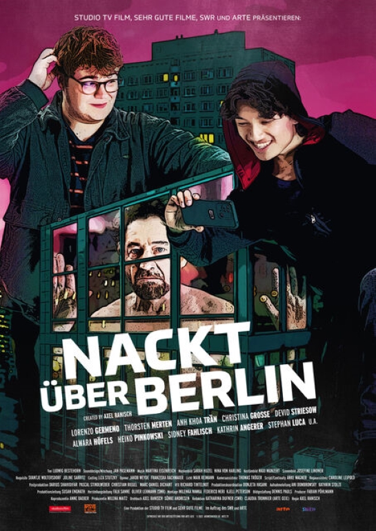 Nackt über Berlin - Carteles