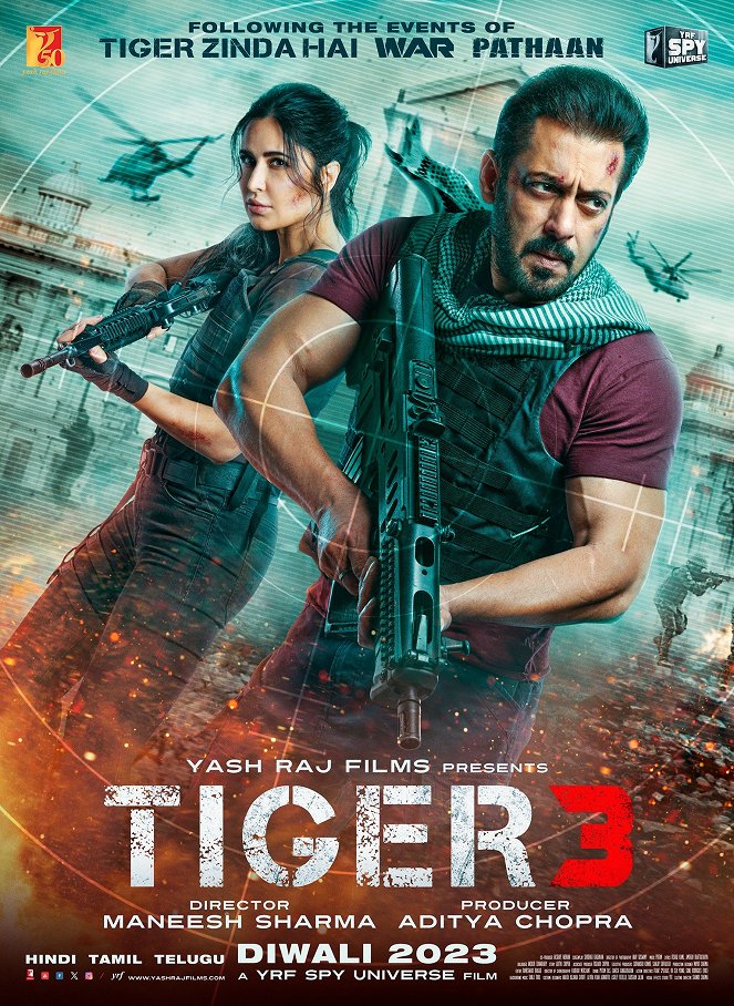 Tiger 3 - Plakáty