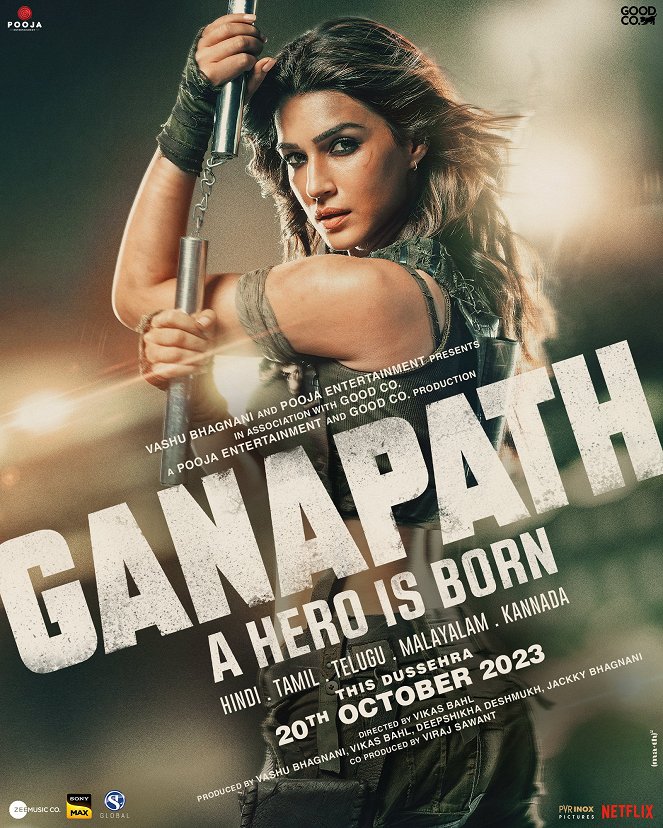 Ganapath - Posters
