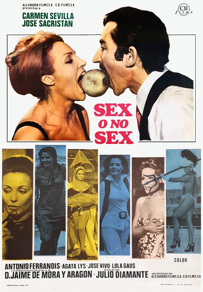 Sex o no sex - Plakate