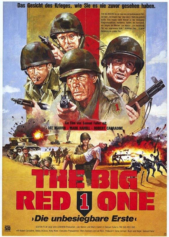 The Big Red One - Plakate