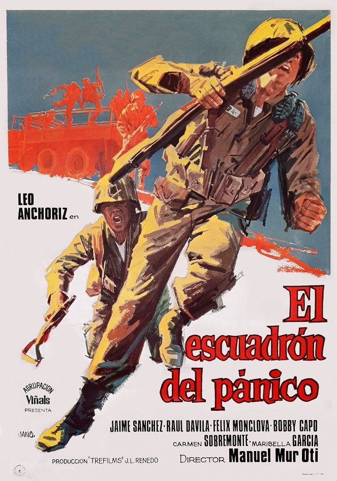 El escuadrón del pánico - Affiches