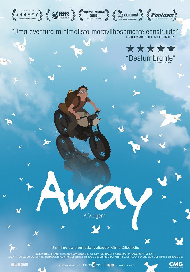 Away - A Viagem - Cartazes