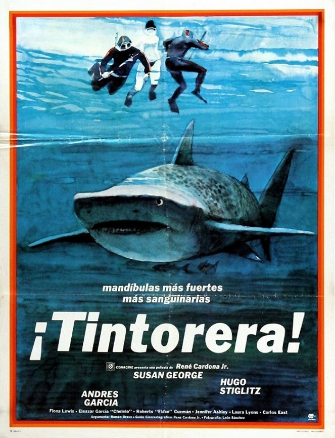 Tintorera, žralok zabiják - Plagáty