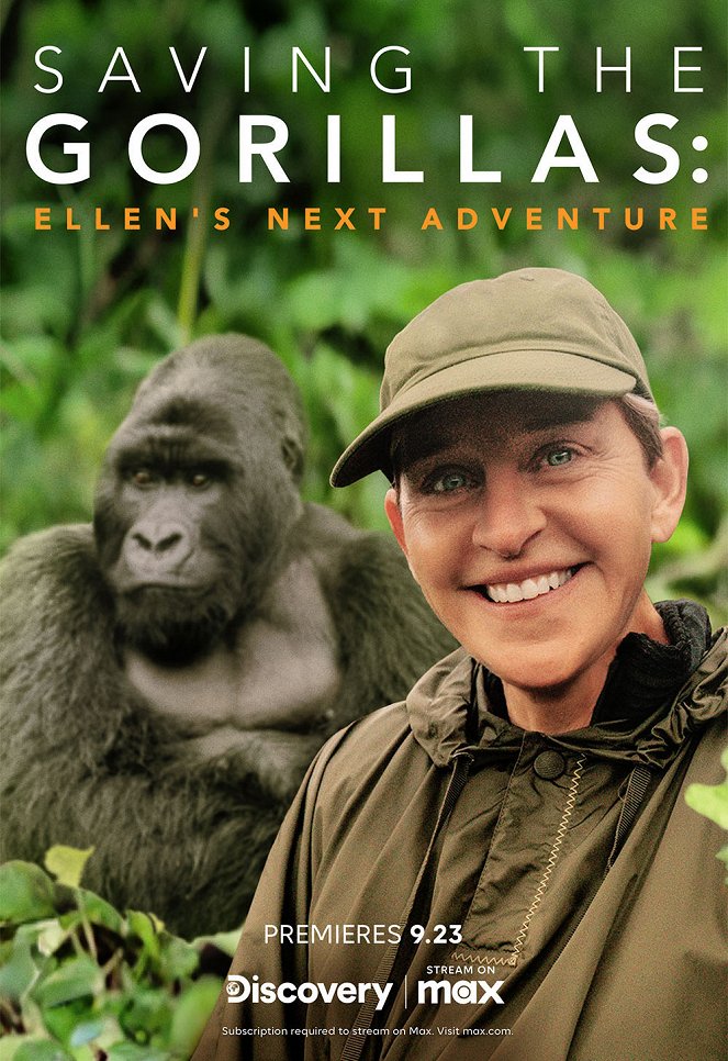 Saving the Gorillas: Ellen's Next Adventure - Plakaty