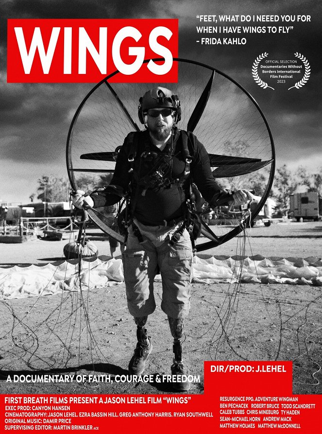 Wings - A Documentary of Faith, Courage & Freedom - Posters