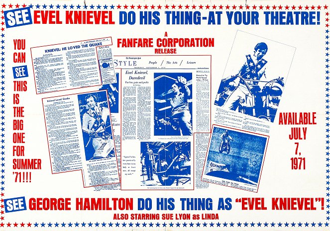 Evel Knievel - Plagáty