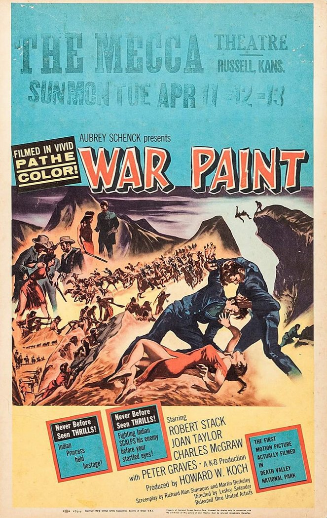 Pintura de guerra - Carteles