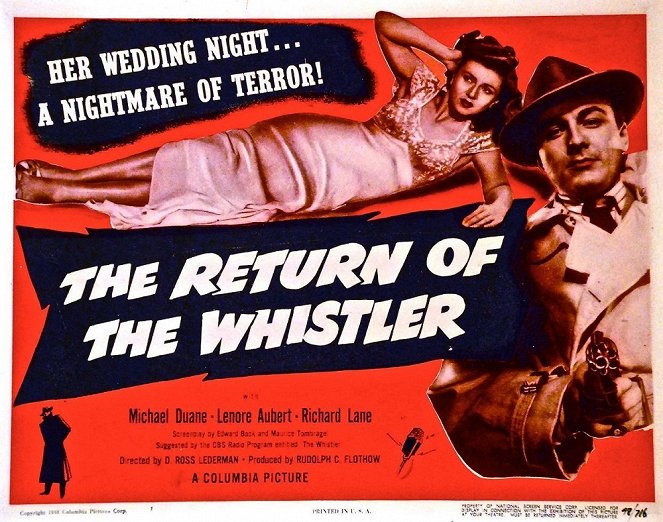 The Return of the Whistler - Posters