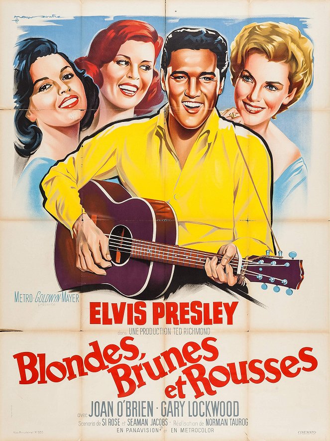 Blondes, brunes, rousses - Affiches