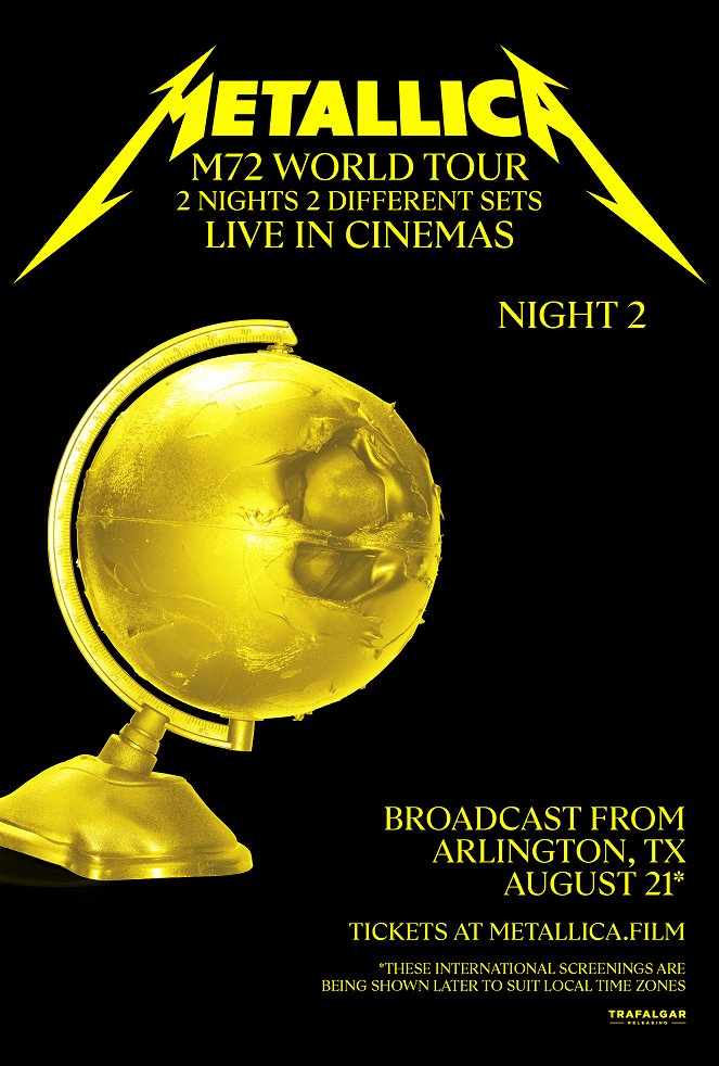 Metallica: M72 World Tour Live from Texas - Night 2 - Plakátok