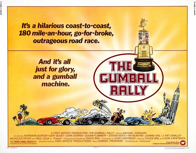 The Gumball Rally - Plakaty