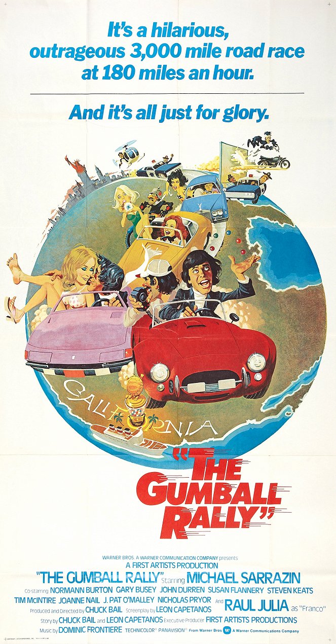 The Gumball Rally - Cartazes