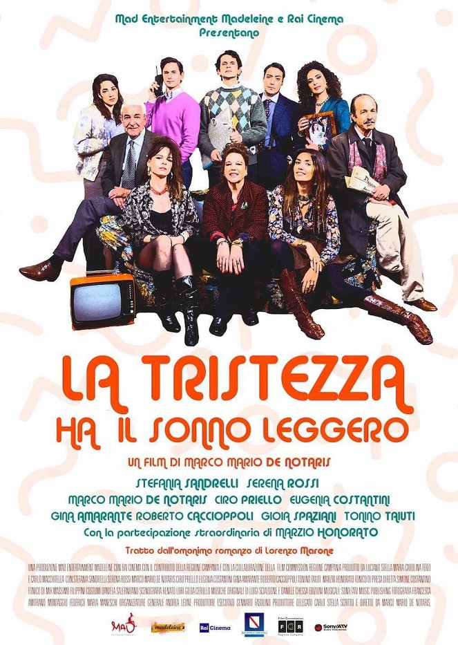 La tristezza ha il sonno leggero - Affiches