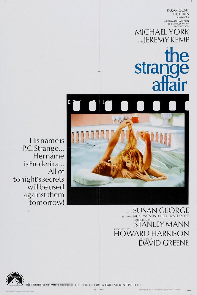 The Strange Affair - Plakátok