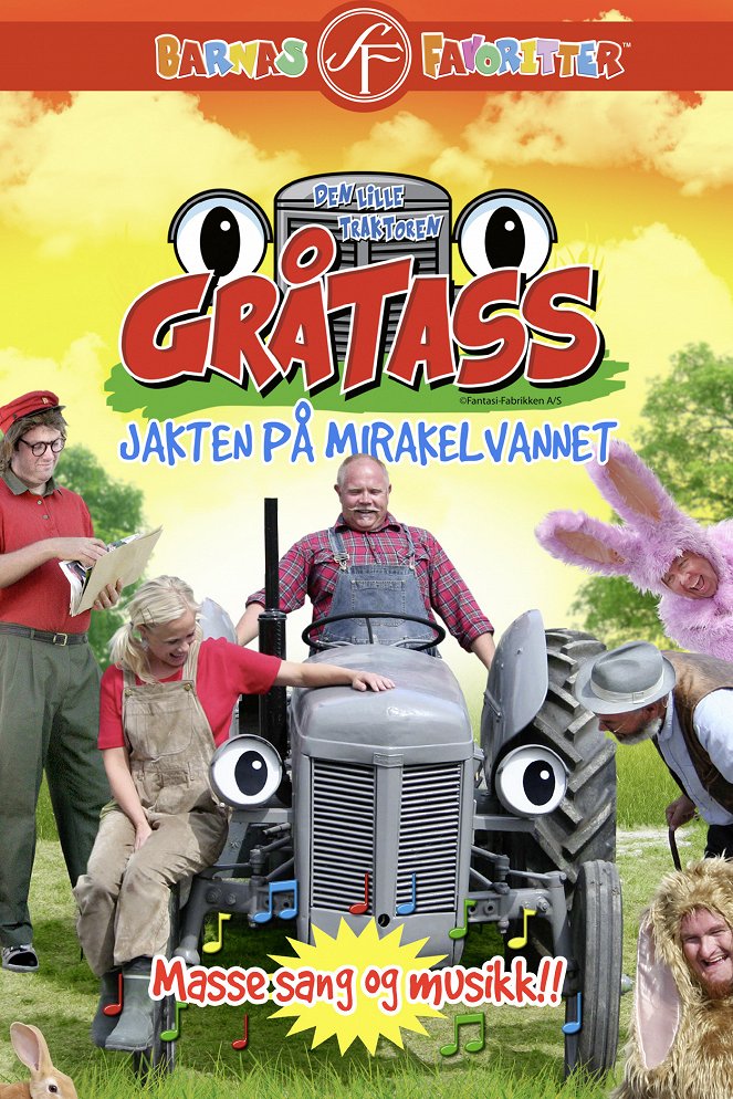 Gråtass - Jakten på Miraklevannet - Plakátok