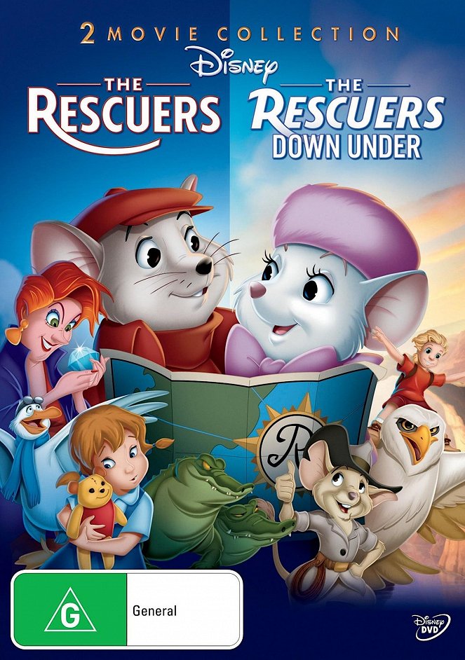 The Rescuers Down Under - Posters