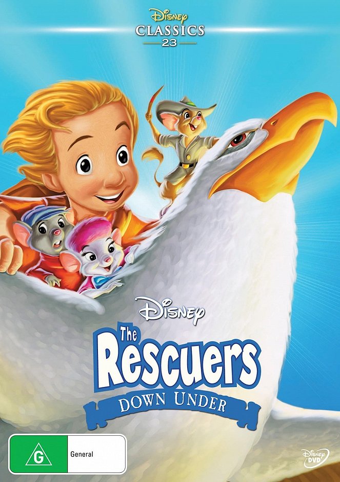 The Rescuers Down Under - Posters