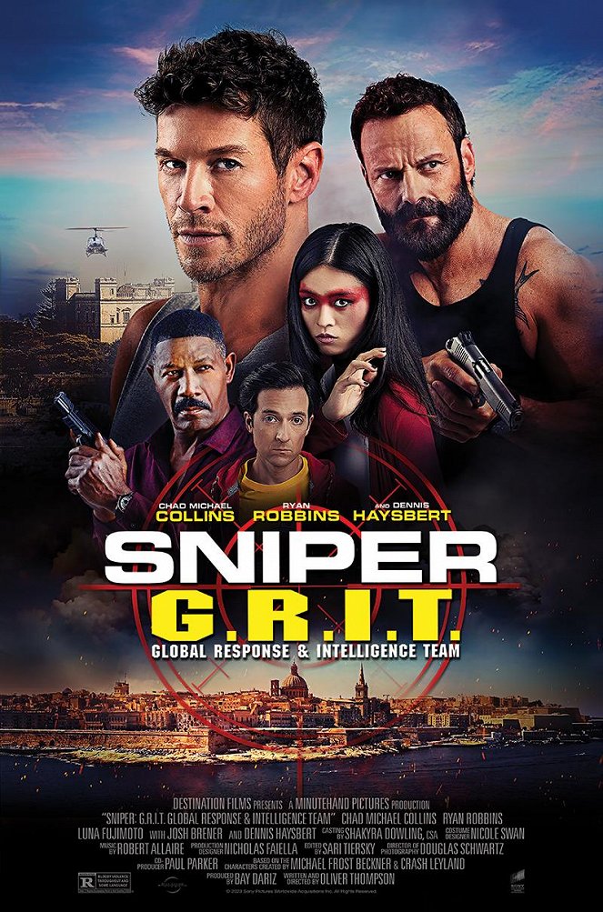 Sniper: G.R.I.T. - Global Response & Intelligence Team - Cartazes
