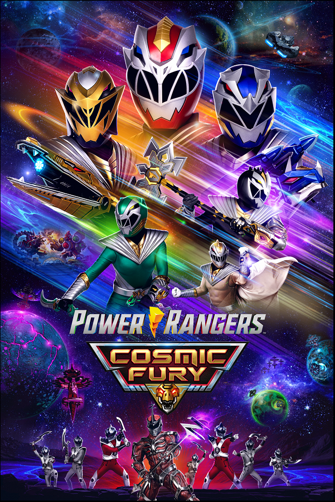 Power Rangers Cosmic Fury - Julisteet