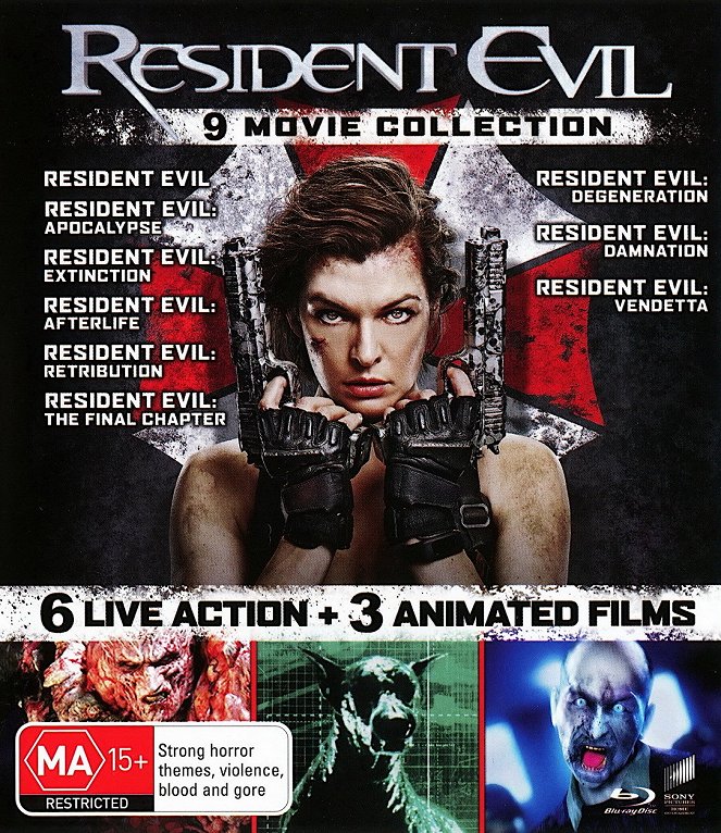 Resident Evil: The Final Chapter - Julisteet