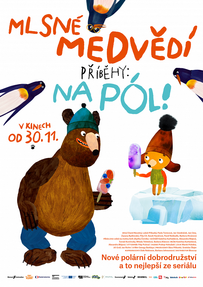 Mlsné medvědí příběhy: Na pól! - Plakate