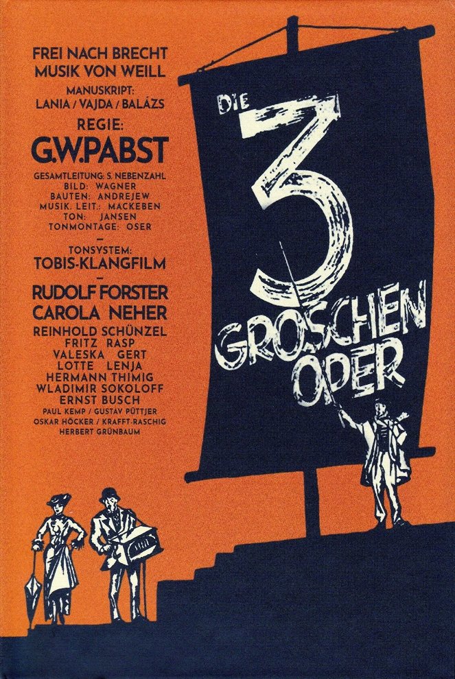 Žebrácká opera - Plagáty