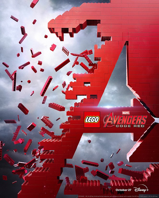 Lego Marvel Avengers: Rudý poplach - Plakáty