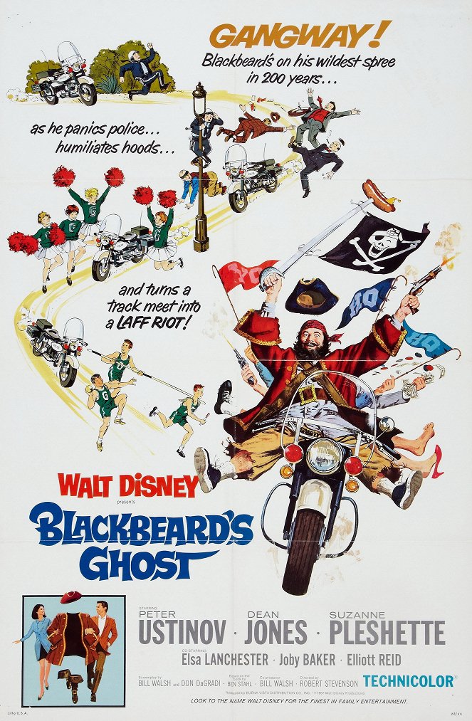 Blackbeard's Ghost - Posters