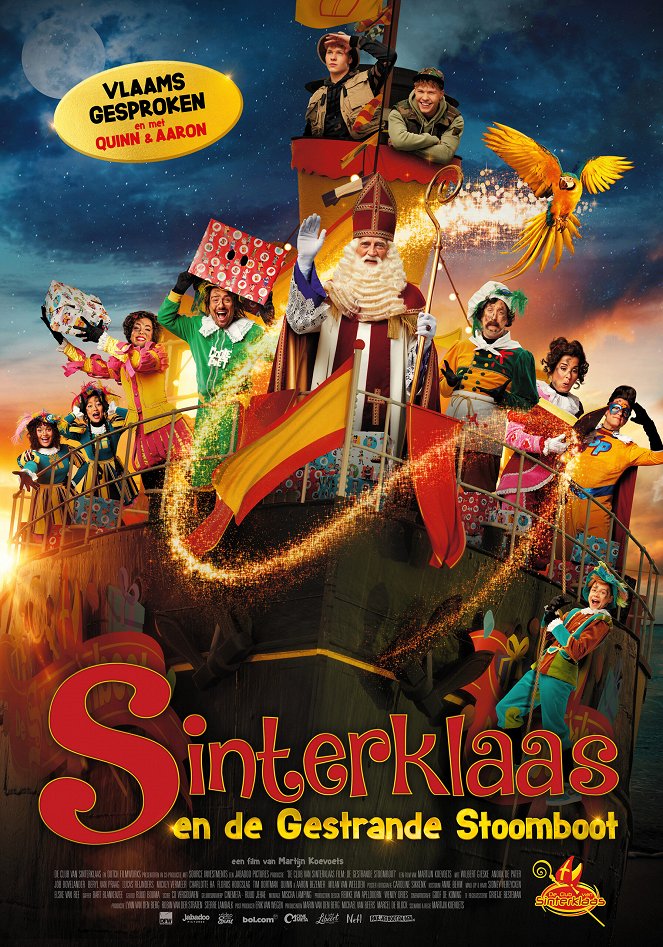 De Club van Sinterklaas Film: De Gestrande - Julisteet