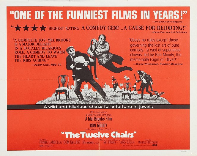 Tizenkét szék - Plakátok