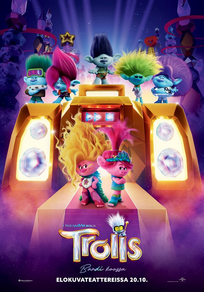 Trolls: Bändi koossa - Julisteet