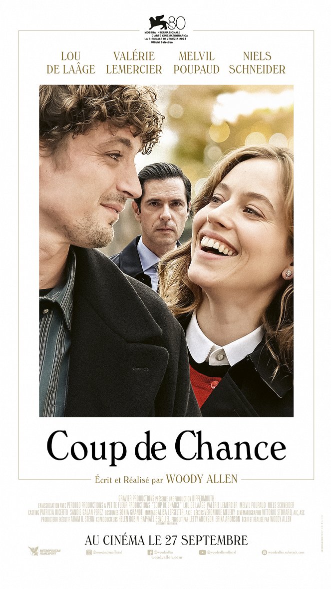 Coup de chance - Plakátok