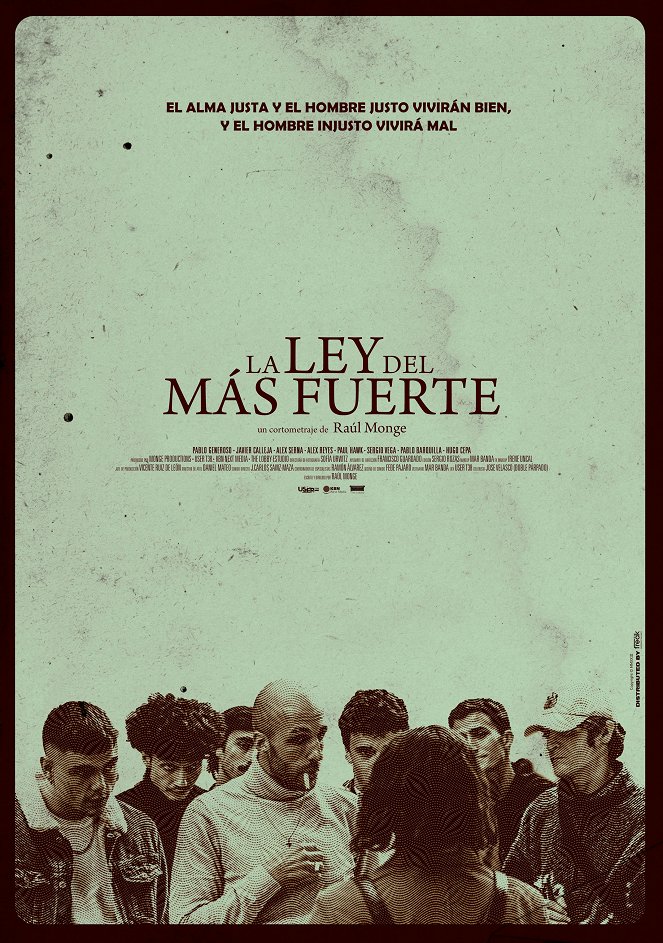 La ley del más fuerte - Plakate