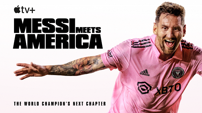 Messi in den USA - Plakate