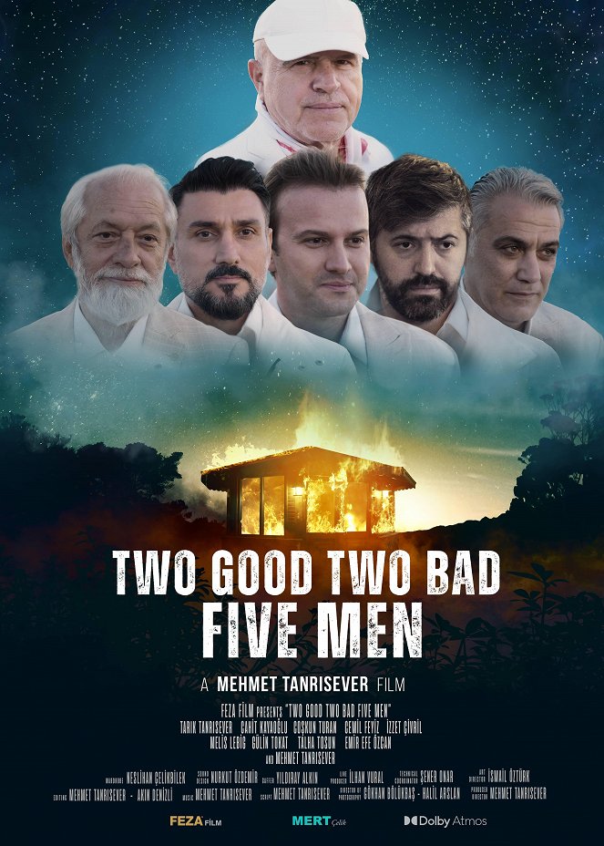 İki İyi İki Kötü Beş Adam - Cartazes