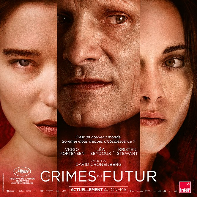 Crímenes del futuro - Carteles