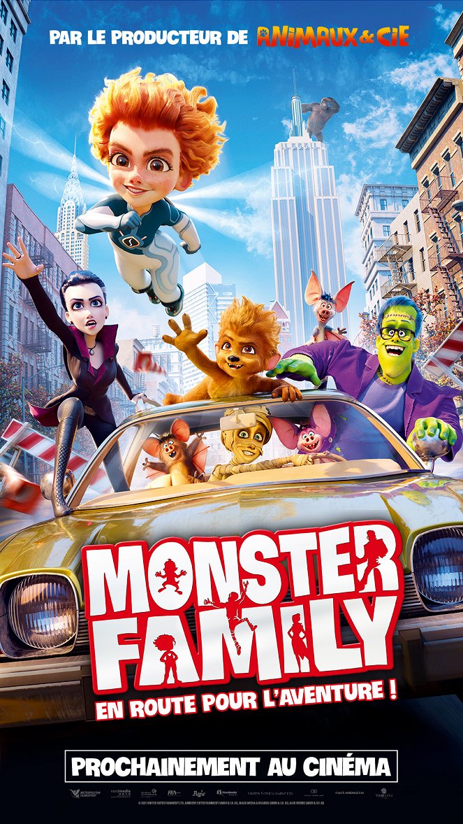 Monster Family : En route pour l'aventure ! - Affiches