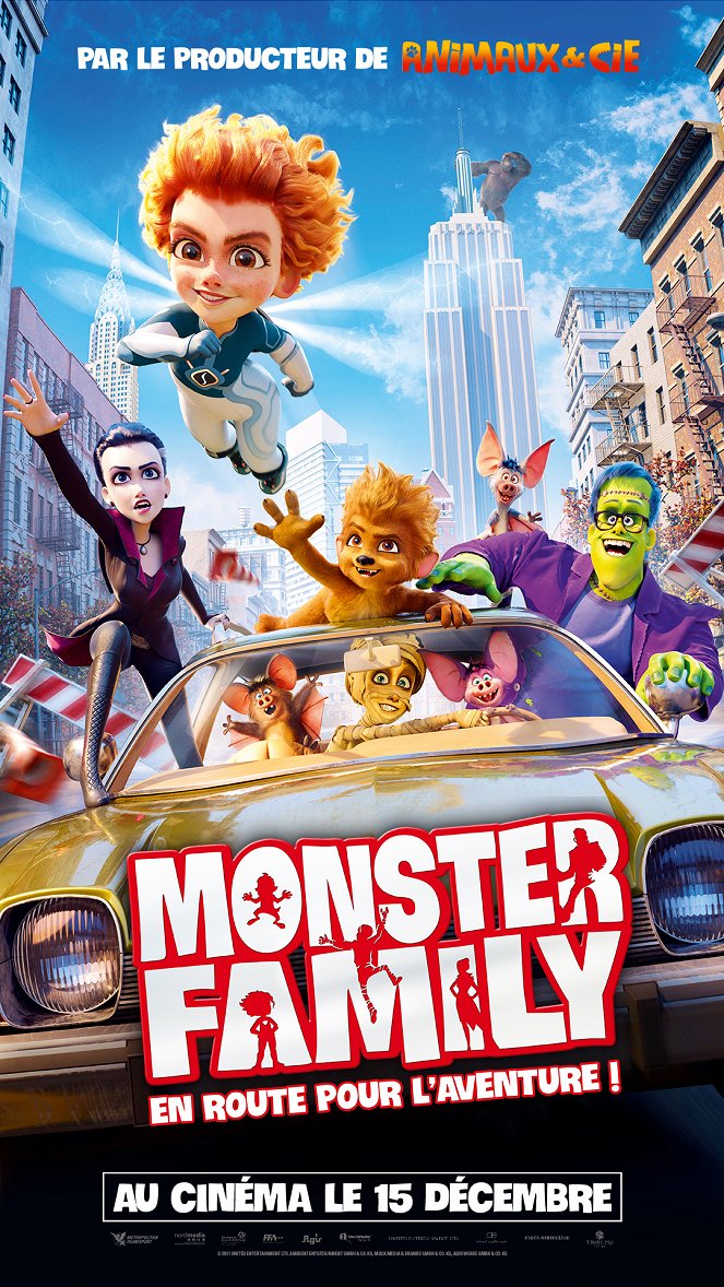 Monster Family : En route pour l'aventure ! - Affiches