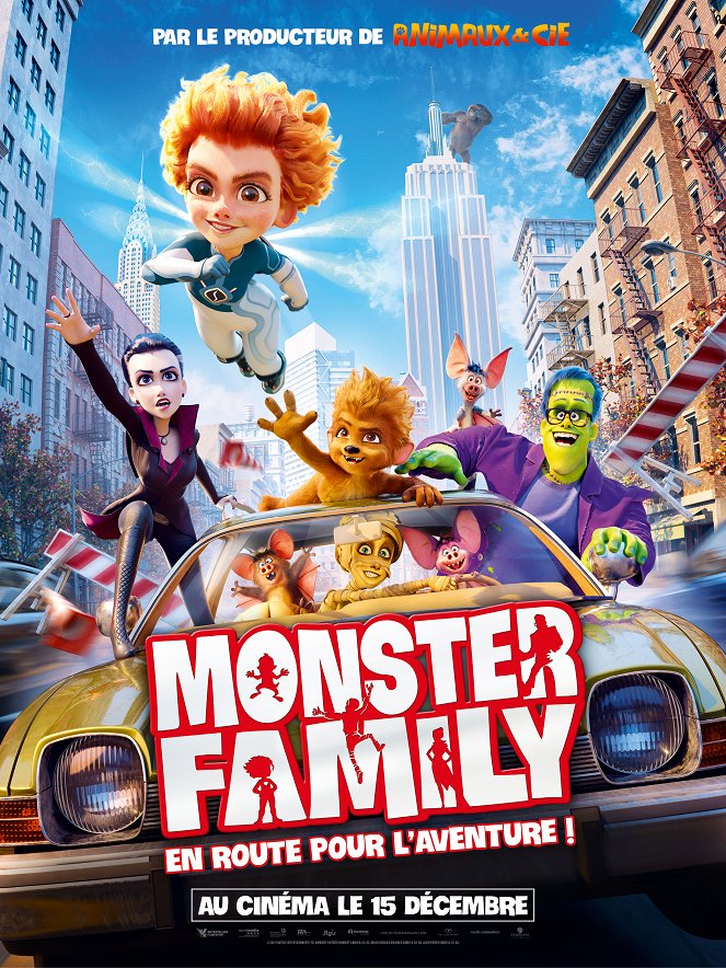 Monster Family : En route pour l'aventure ! - Affiches