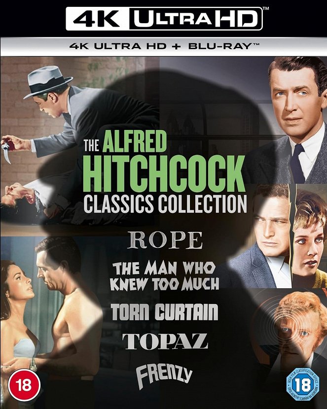 Alfred Hitchcock: Téboly - Plakátok