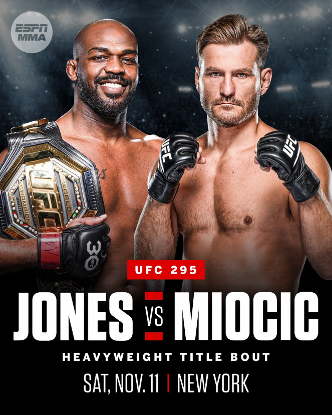 UFC 295: Procházka vs. Pereira - Plakate