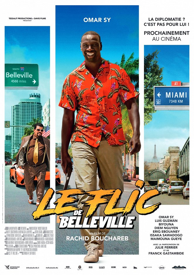 A belleville-i zsaru - Plakátok